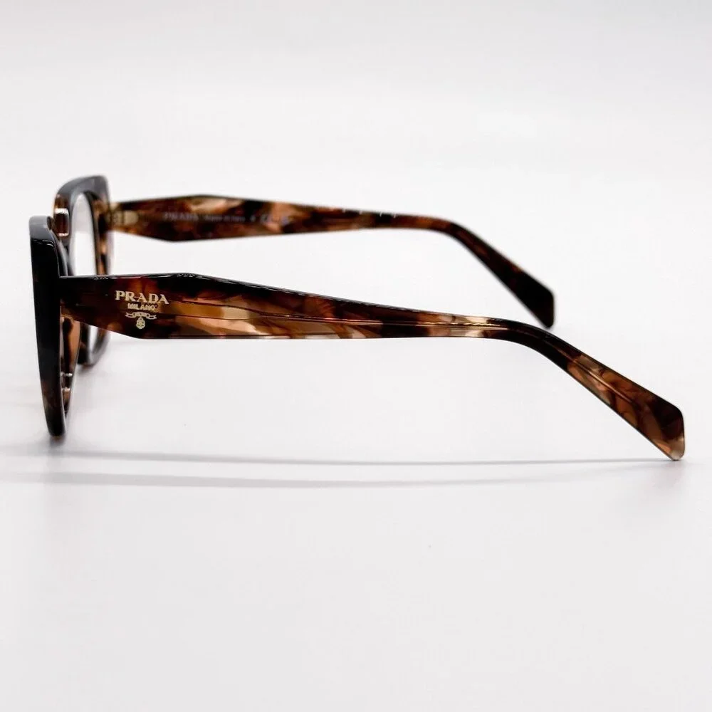 NEW PRADA EYEGLASSES PR18WV 07R1O1, PR 18WV 07R1O1 HAVANA WOMEN EYEWEAR VPR 18W